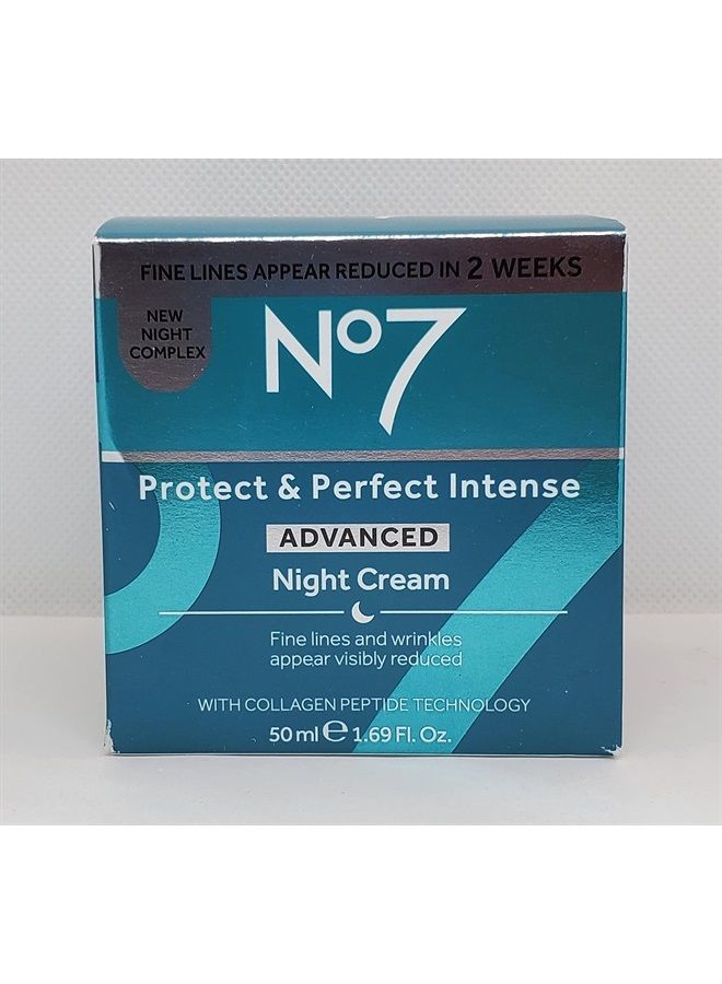 Boots No7 Protect & Perfect Night Cream 50ml(1.6 fl oz.) - Image 1
