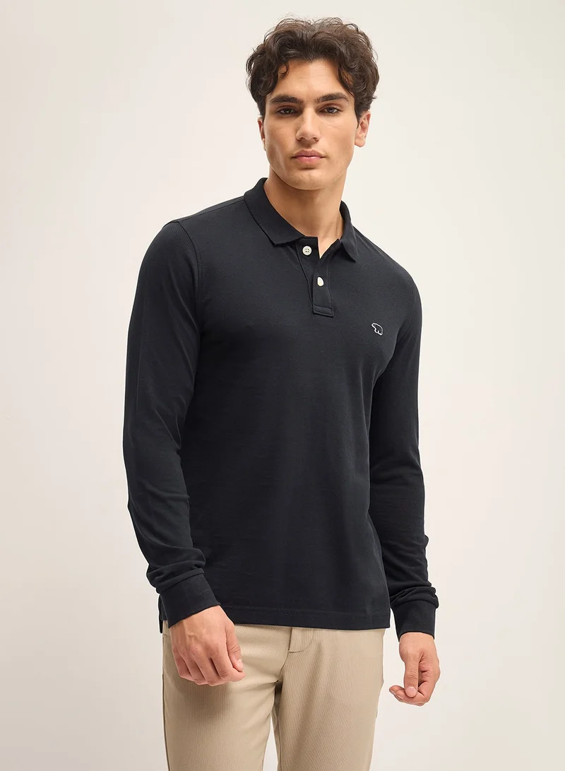 ذا بير هاوس Men’s Polo T-Shirt – Soft, Breathable Cotton, Classic Fit for All-Day Comfort, Stylish Casual Shirt for Summer, Everyday Wear & Outdoor Activities