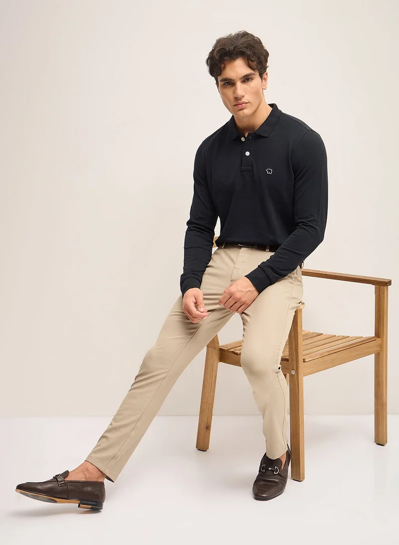 ذا بير هاوس Men’s Polo T-Shirt – Soft, Breathable Cotton, Classic Fit for All-Day Comfort, Stylish Casual Shirt for Summer, Everyday Wear & Outdoor Activities
