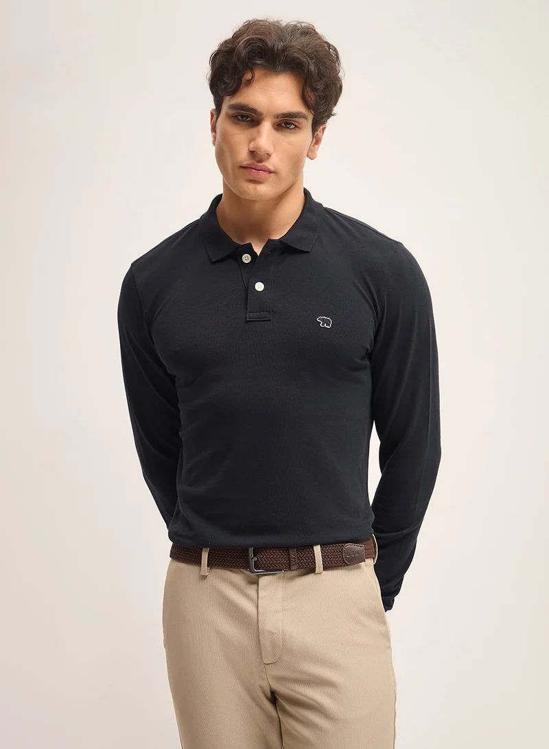 THE BEAR HOUSE Men’s Polo T-Shirt – Soft, Breathable Cotton, Classic Fit for All-Day Comfort, Stylish Casual Shirt for Summer, Everyday Wear & Outdoor Activities
