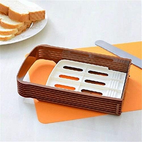 DIKSUL Bread Slicer Cutter Foldable and Adjustable Bread Toast Slicer Cutting Slicing Guide Dough Cut Frame Kitchen Tool Foldable Compact Cutting Board Kitchen Accessories - Image 5