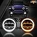 Auxbeam Auxbeam 4 Inch LED Fog Lights for Jeep Wrangler JK Rubicon Unlimited JKU 2007-2018, 60W Driving Offroad 4" Round Fog  - Image 2