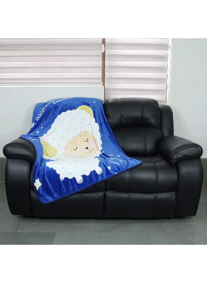 Wonderland Wonderland (0 to 6 Years Colourful Blanket for Kids  - Image 3