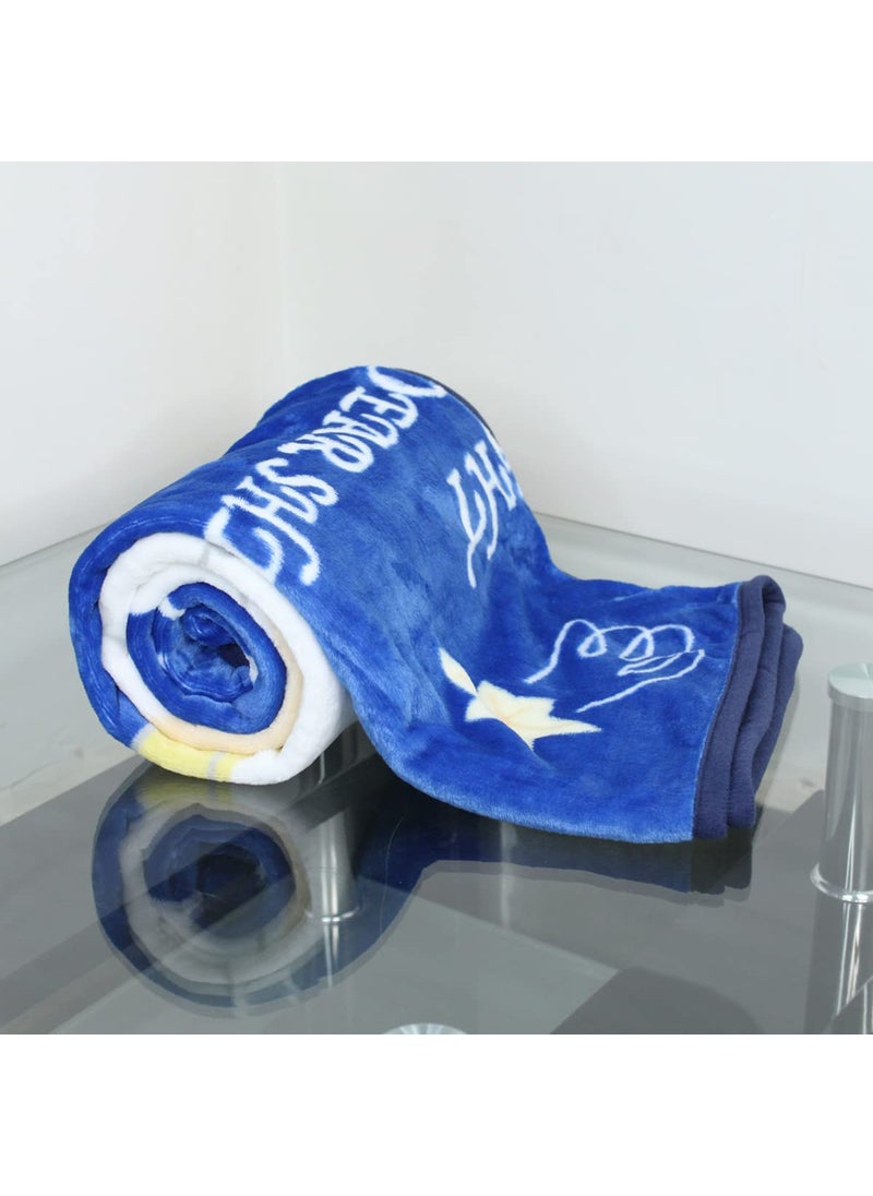 Wonderland Wonderland (0 to 6 Years Colourful Blanket for Kids  - Image 2