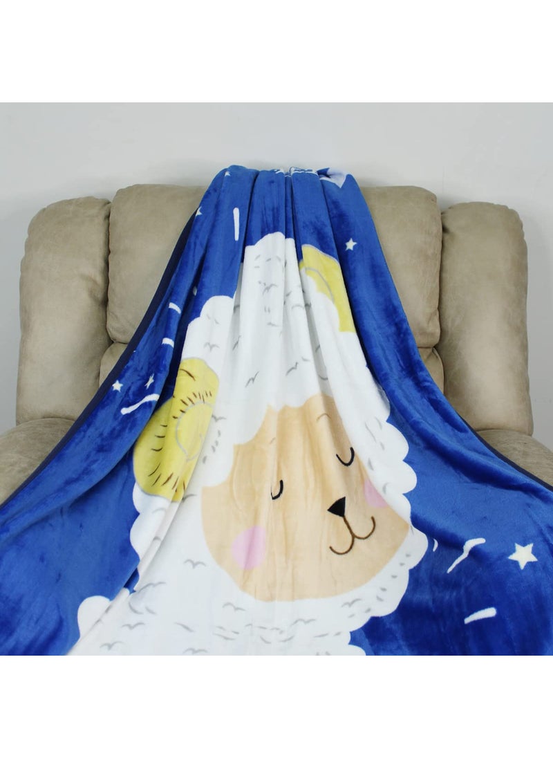 Wonderland Wonderland (0 to 6 Years Colourful Blanket for Kids  - Image 1