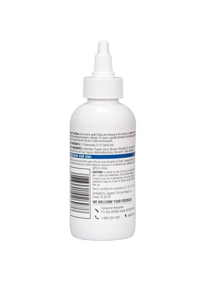 PetArmor PetArmor Ear Rinse for Dogs & Cats, 4 oz, Cleans Dirt, Yeast, Wax, and Bacteria from Pet's Ears, Easy to Squeeze Bottle  - Image 2