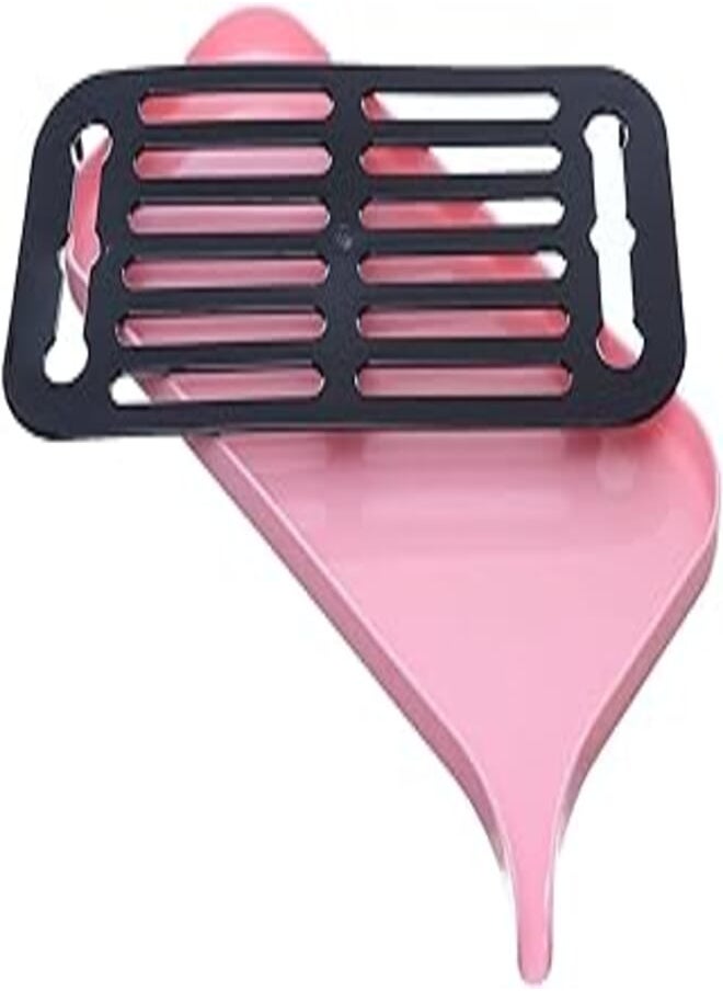 El Baraka El Baraka Kitchen Double Multipurpose Draining Tray - Black Pink 