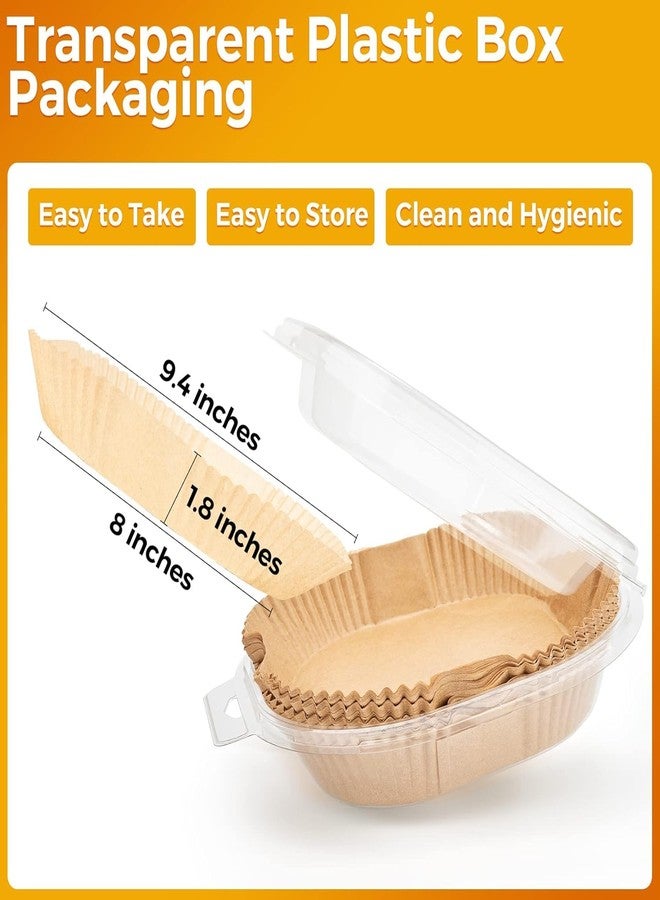 PureBake Air Fryer Paper Liners 100 PCS (8 Inch) - Non-Stick Disposable Parchment Paper Sheets, Oil Proof Food Grade Baking Papers for Airfryer, Oven, Microwave, Roasting & Cooking - Image 2