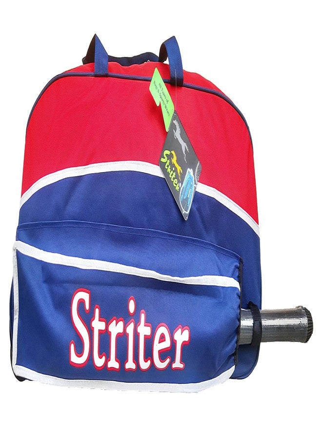 Striter® Hockey Kit Bag with Rolling Wheels - Large 30 Inch Heavy Duty -Red (Bag Only) Colors of Bag May Vary - Image 2