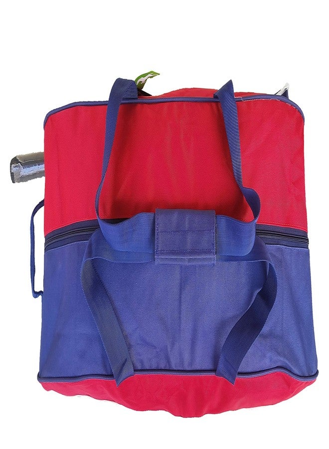 Striter® Hockey Kit Bag with Rolling Wheels - Large 30 Inch Heavy Duty -Red (Bag Only) Colors of Bag May Vary - Image 5