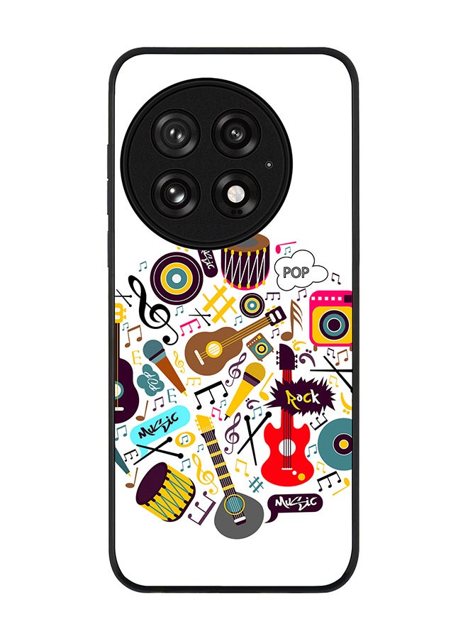 Stylizedd For OnePlus 13 5G Case,Slim fit Camera Protection, Shockproof Thin Phone cover  - Muscial Instruments  - Image 1