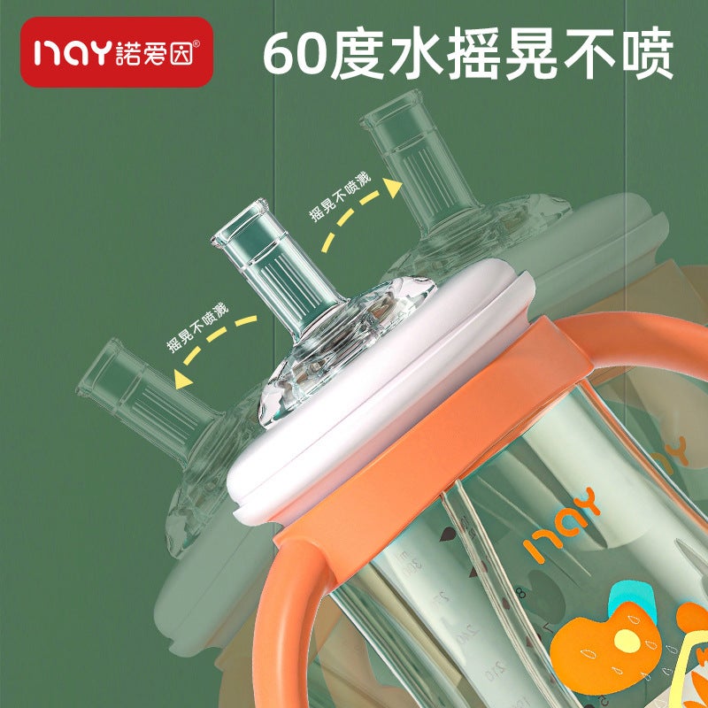 Nuoaiin Children'S Tooth Protection Bottle Pipette Cup 240Ml/300Ml Direct Baby Bottle - Image 5