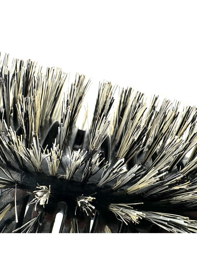 Phillips Brush Luxe Monster Vent 2 Professional Hair Brush (4.5” Diameter Barrel) Black & Gold Vented Hairbrush With Nylon Reinforced Boar Hair Bristles Ergonomic Rubber Grip - Image 4