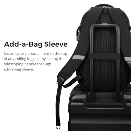 Swissdigital Laptop Backpack with USB Charging Port, Travel Backpack Fits 15.6 inches Computer, 31L Backpack for Men, Gray Leopard | SD803-101 - Image 5