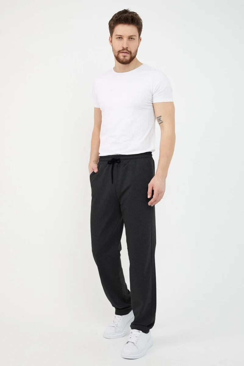 ميتاليك Metalic Indigo Men's Straight Leg Relaxed Cut Sweatpants