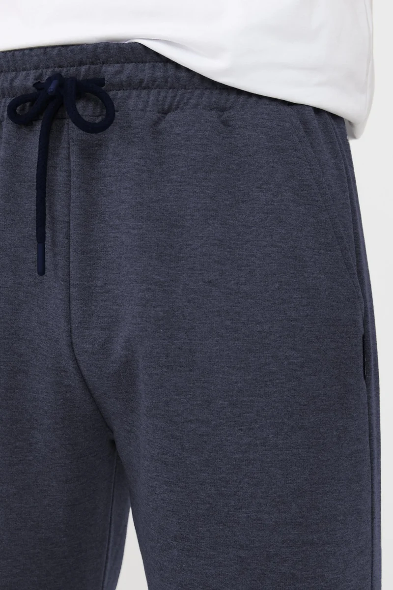 ميتاليك Metalic Indigo Men's Straight Leg Relaxed Cut Sweatpants