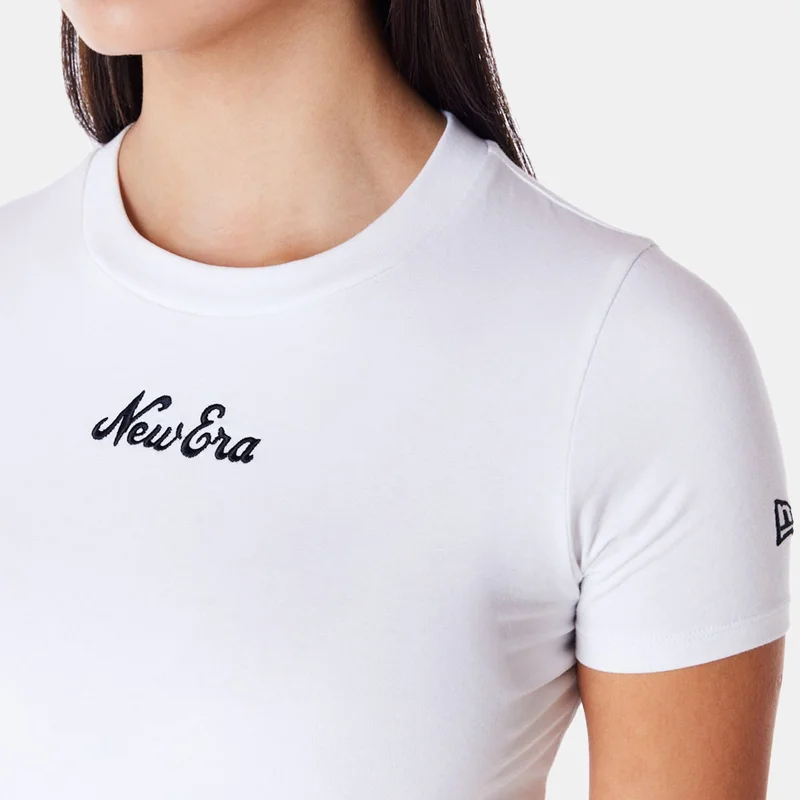 NEW ERA White Women's Sportswear T-Shirt for Women | Best Price UAE