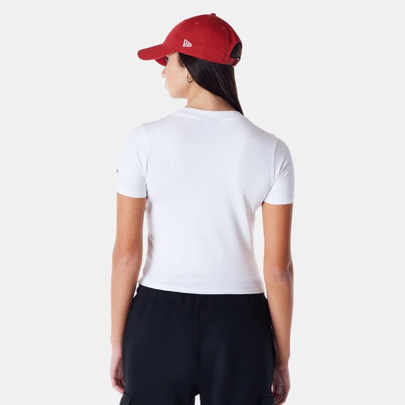 NEW ERA White Women's Sportswear T-Shirt for Women | Best Price UAE