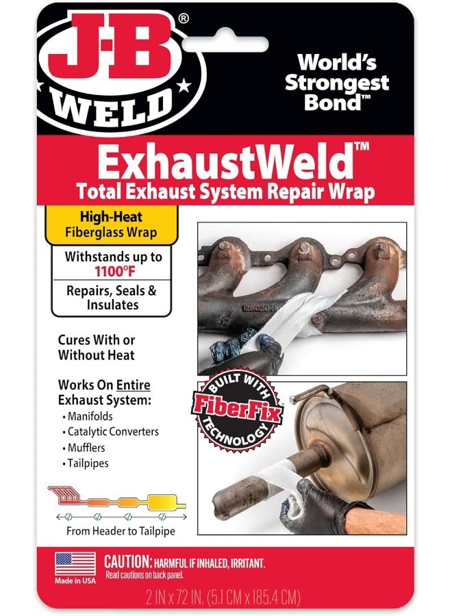 J-B WELD Exhaustweld 2" X 72" Repair Wrap - Image 1