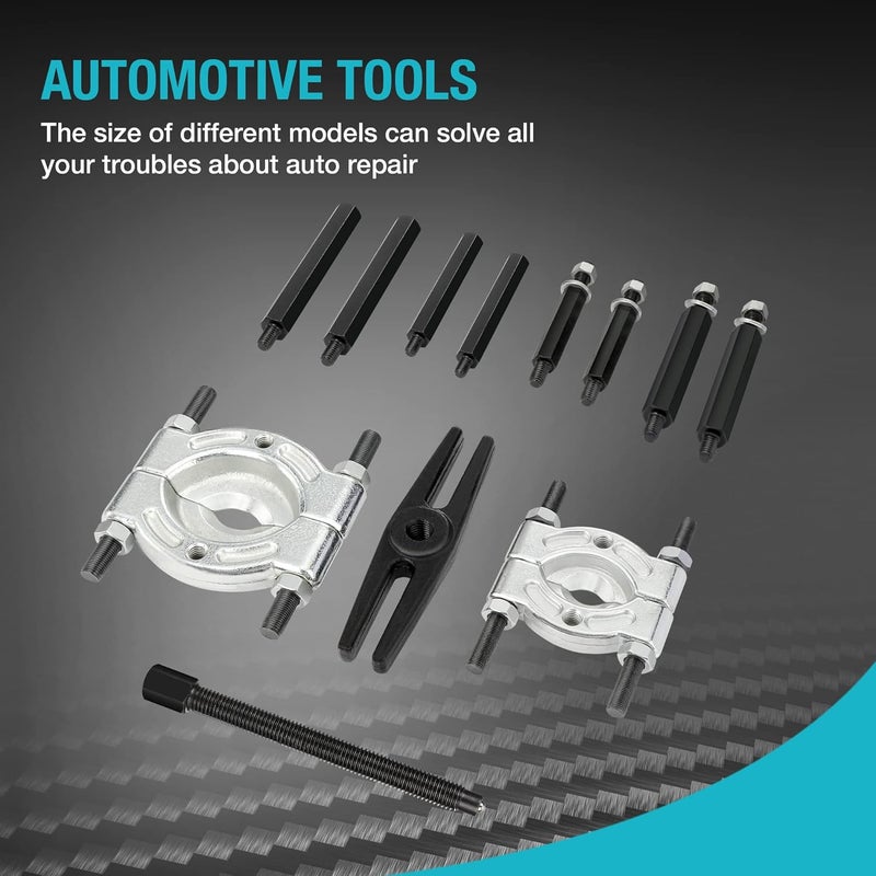 DURATECH 12 Pieces Bearing Separator Puller Set - Image 4