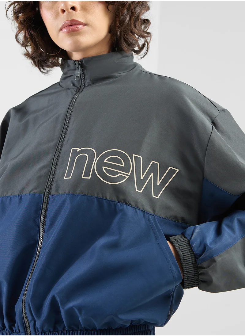 نيو بالانس Color Blocked Woven Jacket