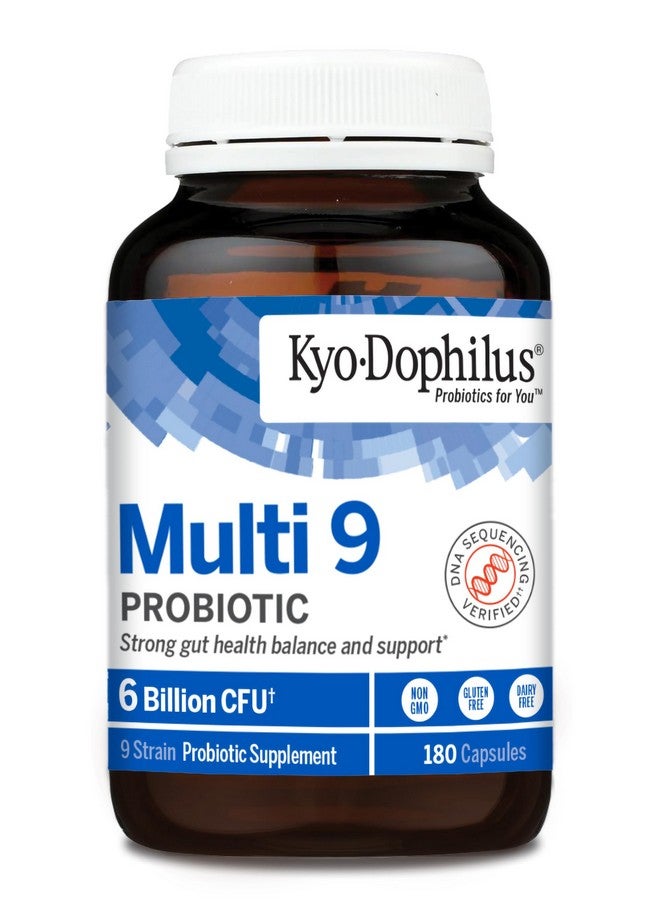 kyolic Kyo-Dophilus Multi-9 Probiotic, for Strong Gut Health Balance and Support, 180 Count - Image 2