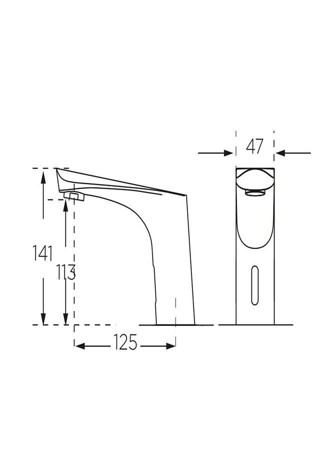 DOLPHY Stainless Steel Tap, Silver, Polished Finish - Image 2