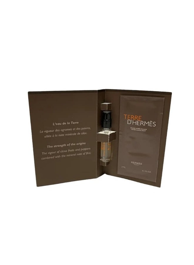 Terre D EDT 2ml + After Shave Balm for Men 5ml