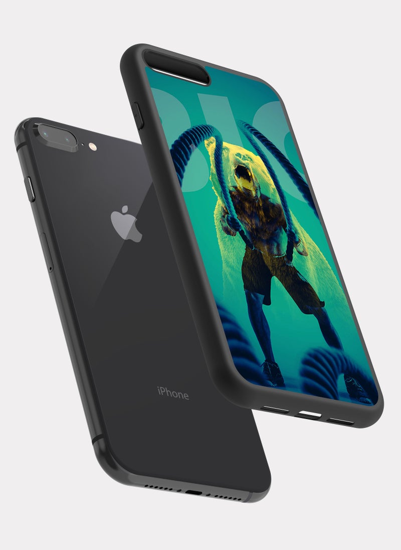 PXLAAT iPhone 8 Plus case cover Fitness Man - Image 2