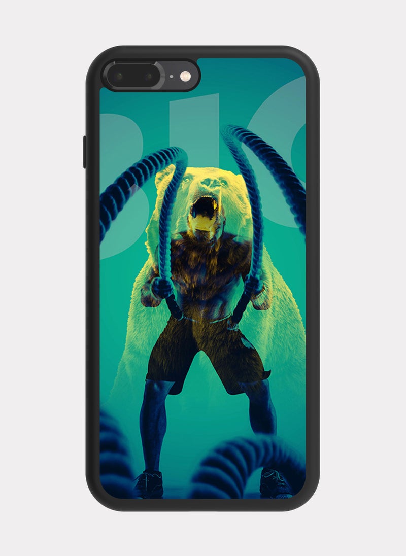 PXLAAT iPhone 8 Plus case cover Fitness Man - Image 1