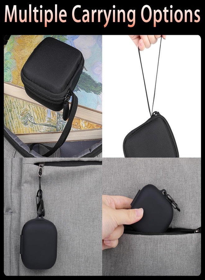 Aenllosi Hard Earbud Case for SHOKZ/AfterShokz OpenFit Open-Ear True Wireless Bluetooth Headphones,with Full Body Anti-Scratch Silicon Cover for SHOKZ Open Fit Earbuds(Black,Case Only) - Image 5