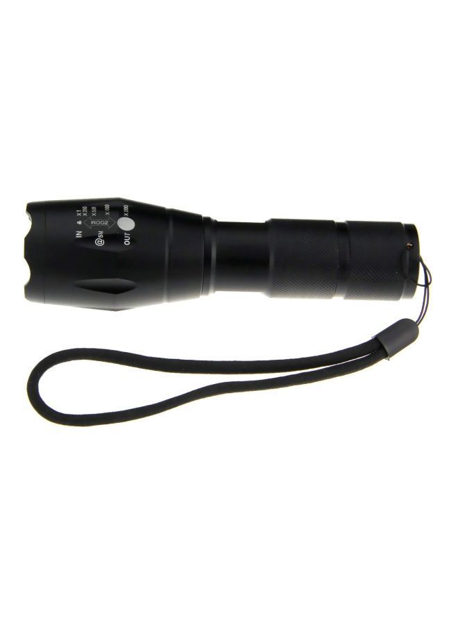 NIBEMINENT Mini Zoom Tactical LED Flashlight Black 6x10cm  - Image 3