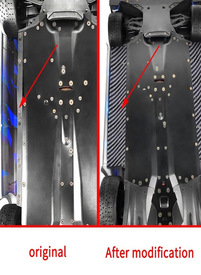 MOHERO 2 قطع جوانب من ألياف الكربون لسيارة ARR-Ma 1/7 Felongy 6S، Infraction 6S، LimitIess، LimitIess V2 قطع ترقية للسيارة RC (46MM) - Image 5
