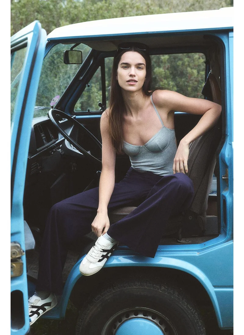 اتش اند ام Wide tailored trousers