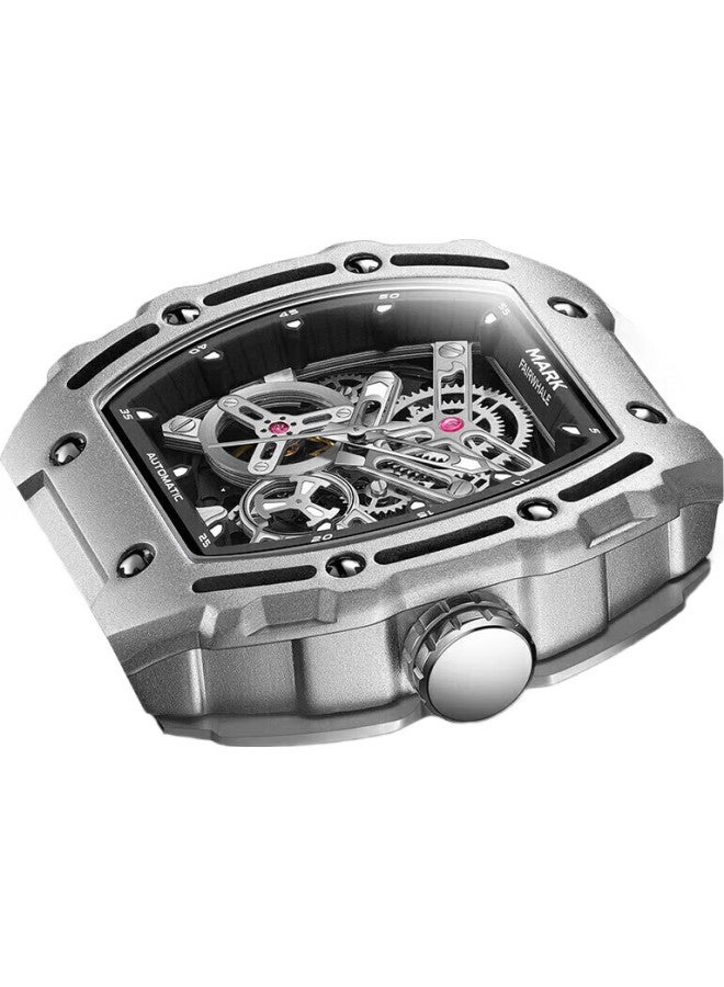 FAIRWHALE Men'S Hollow Automatic Mechanical Watch Swiss Quality National Tide Wristwatch Fw-6700-R2 - Image 2