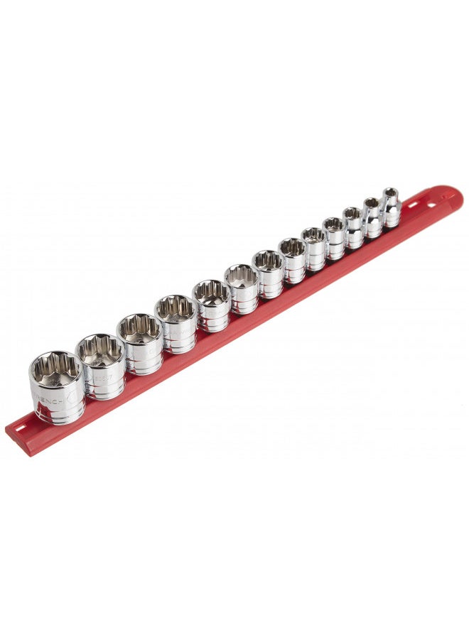 GearWrench GEARWRENCH 13 Pc. 3/8" Drive 12 Pt. Standard Socket Set, SAE - 80561  - Image 1