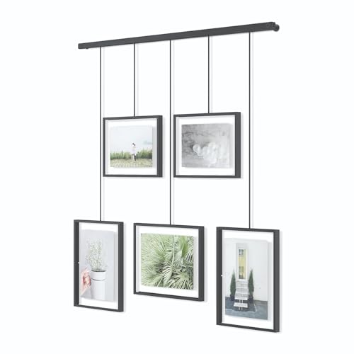 Umbra, Black Exhibit Multi Picture Frame Photo Display - Image 1
