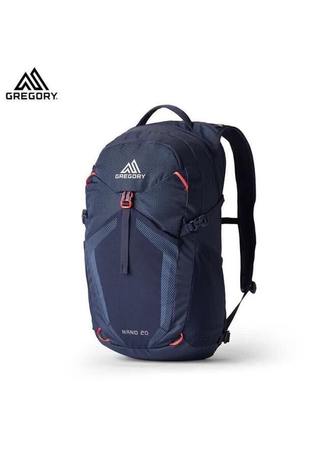 Gregory Nano Hummingbird 20l Lightweight Hiking Backpack With Kangaroo Pocket Spark Blue 20l - Image 1