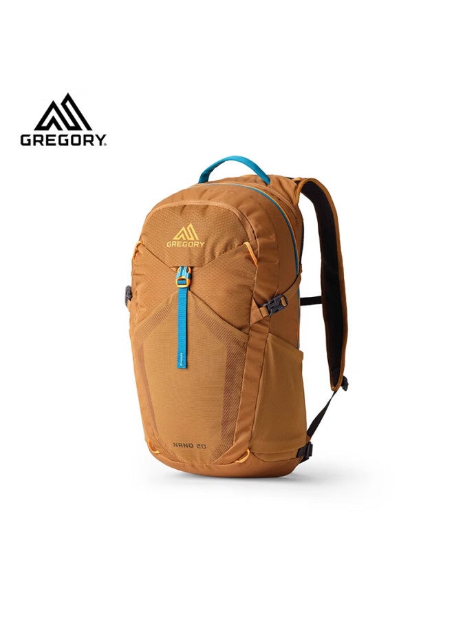 Gregory Nano Hummingbird 20l Lightweight Hiking Backpack With Kangaroo Pocket Spark Blue 20l - Image 2