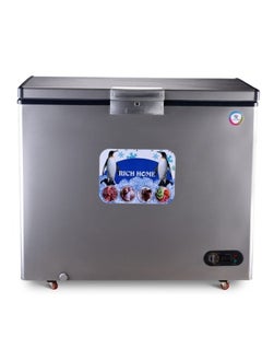 RICH HOME Deep freezer 350 liters, silver color  - Image 1