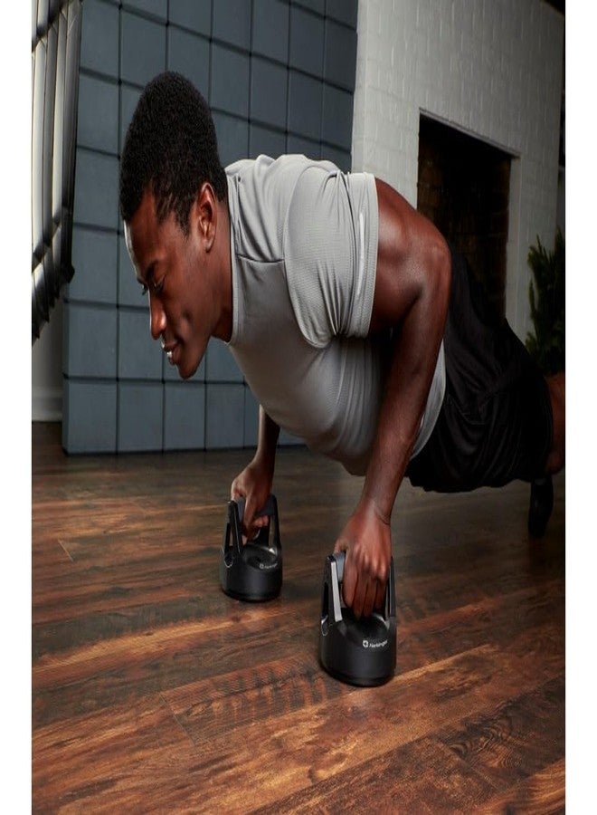 Harbinger Unisex's Pro Push Up Stands, Black, One Size - Image 4