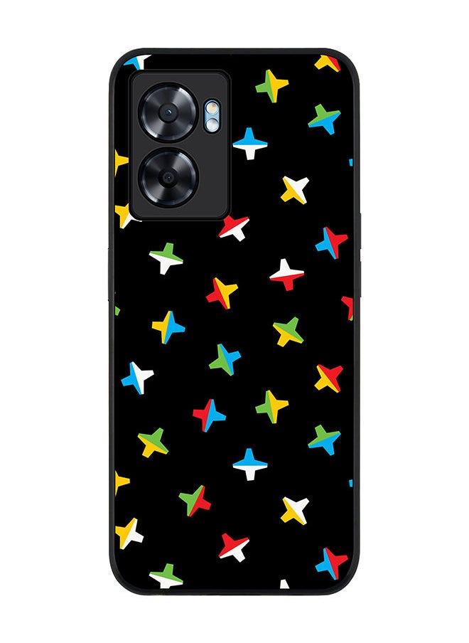 Stylizedd - Rugged Black edge case for Oppo A57 Slim fit Soft Case Flexible Rubber Edges Anti Drop TPU Gel Thin Cover - Twofaced Ex's - Image 1
