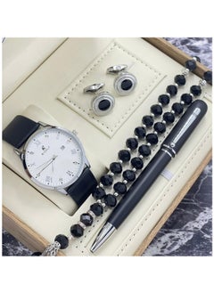 Watch A men's watch set consisting of a watch, a rosary, a cup and a pen 