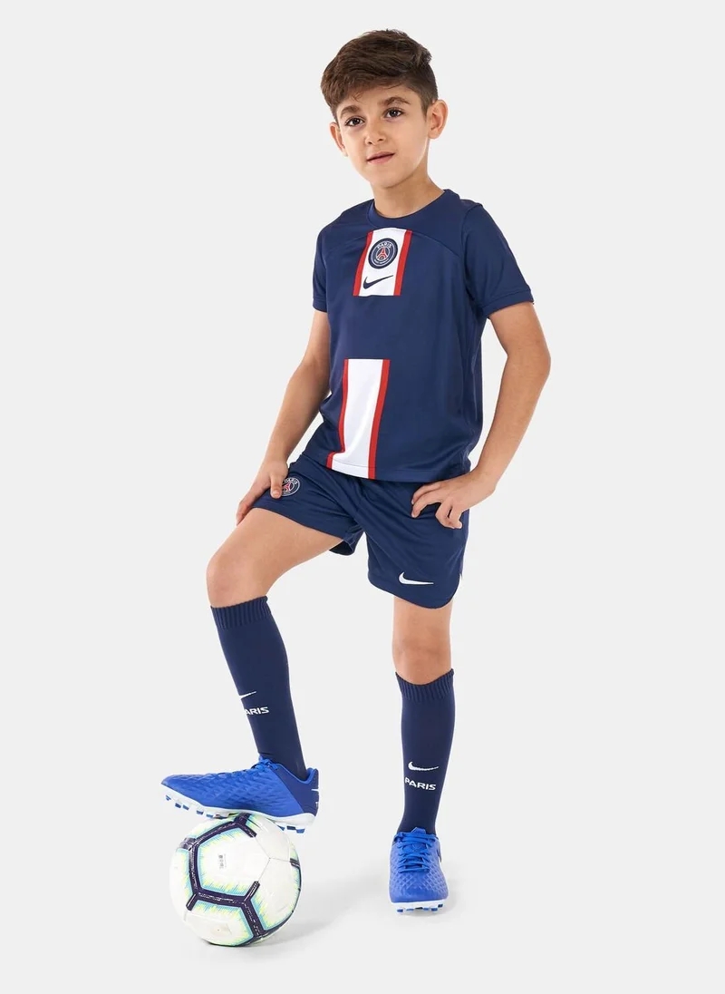 Nike Kids' Paris Saint-Germain Home Kit - 2022/23 (Younger Kids)
