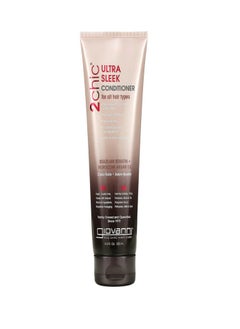 Giovanni 2 Chic Giovanni 2chic  Ultra-Sleek Conditioner  For All Hair Types  Brazilian Keratin + Moroccan Argan Oil  8.5 fl oz (250 ml) 