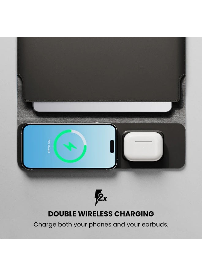 JOURNEY LAPTOP SLEEVE WITH WIRELESS CHARGING FOR 15" & 16" - Image 3