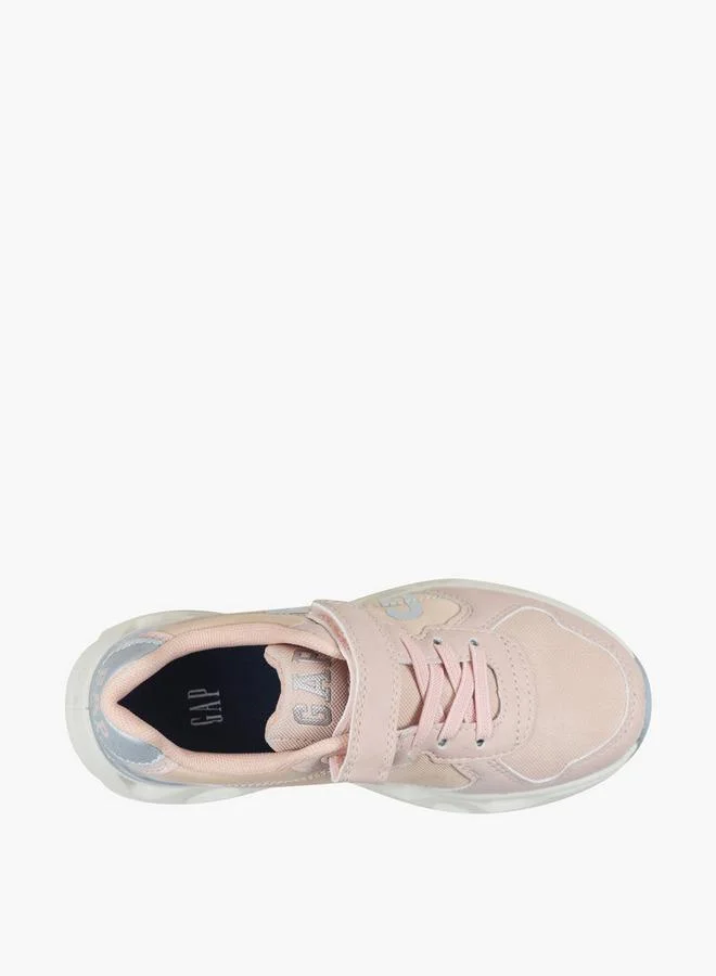 Gap PINK Girls SAN FRANCISCO Hook & Loop Ankle Sneakers for Women | Best Price UAE