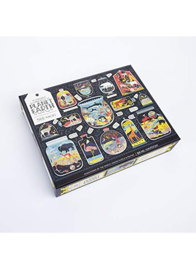 Wondrous Workings of Planet Earth Puzzle: Ecosystems of the World 500-Piece Jigsaw Puzzle and Poster  - Image 3