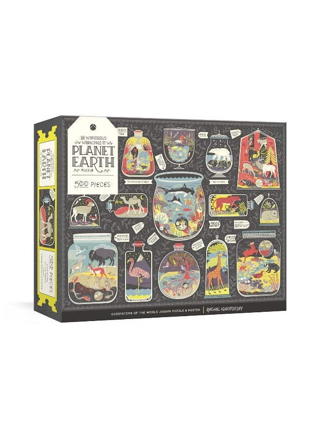 Wondrous Workings of Planet Earth Puzzle: Ecosystems of the World 500-Piece Jigsaw Puzzle and Poster  - Image 1