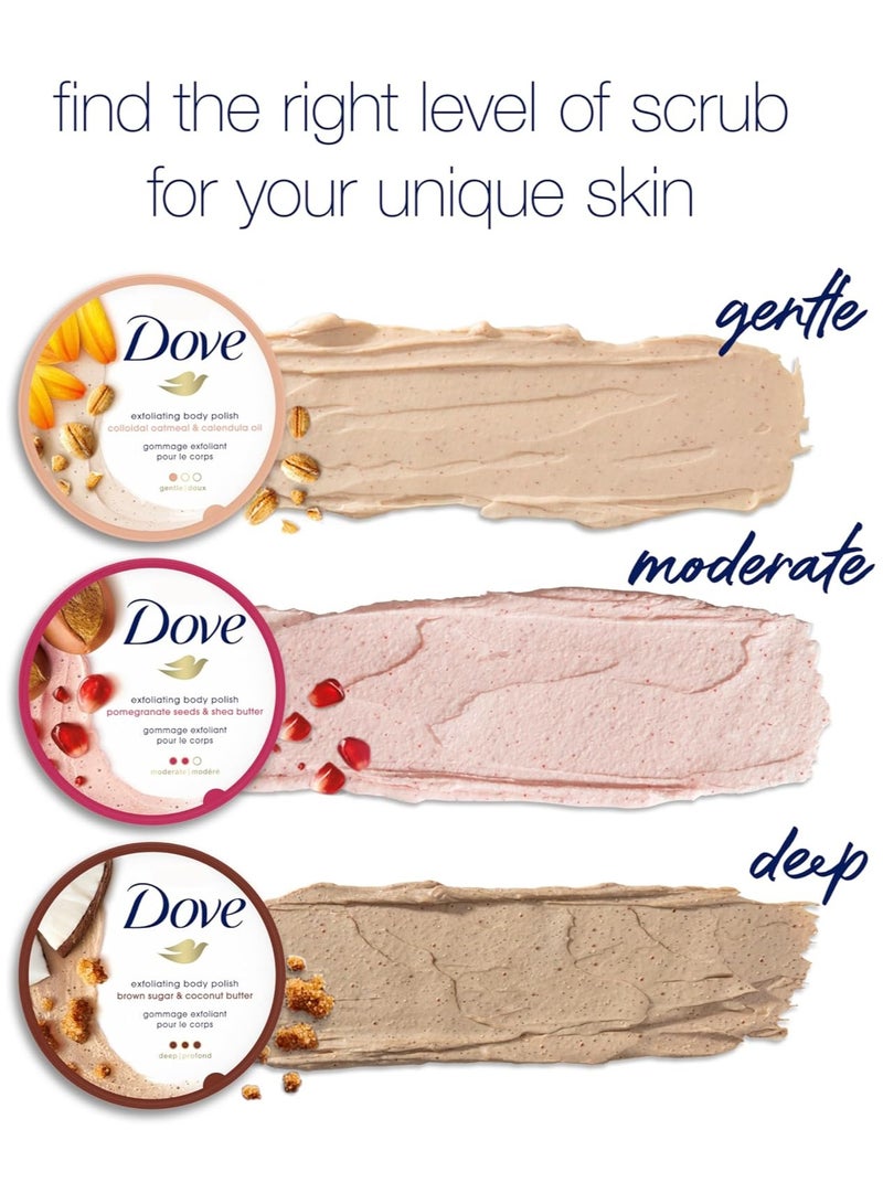 دوف مقشر الجسم دوف بخلاصة اللافندر وحليب جوز الهند - 298 غرام - Image 5